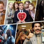 Are "Mockumentaries" More Than Just Entertainment? A dynamic collage featuring images from various mockumentary projects, including scenes from "This Is Spinal Tap," "The Office," and "Borat" etc. showcasing the diverse humor and satire of this unique genre.