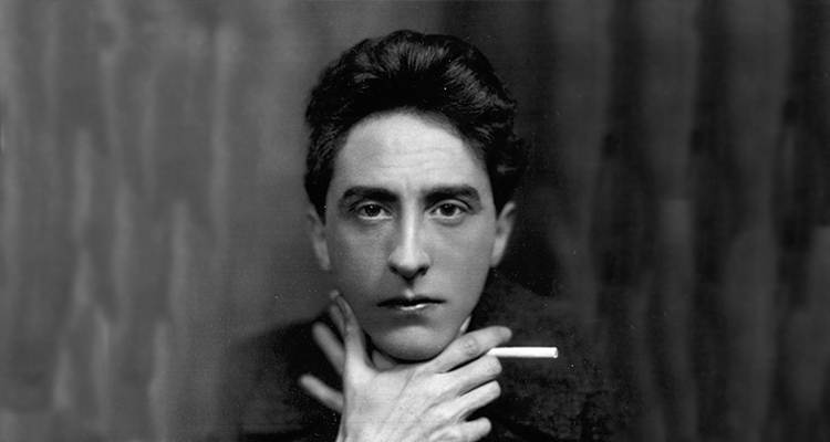 A glimpse into the youth of Jean Cocteau, capturing a moment from his early years.