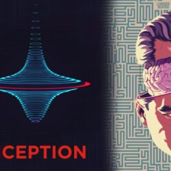 The Spinning Top Mystery: "Inception" Final Scene - Did It Fall or Keep Spinning? Promotional artwork for the movie "Inception," featuring the iconic spinning top.