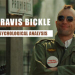 Travis Bickle's Psychological Analysis: Understanding Taxi Driver's Protagonist! Image of Travis Bickle from the movie "Taxi Driver," wearing sunglasses and displaying a confident, cool demeanor with hands tied, alongside the text "Travis Bickle Psychological Analysis.