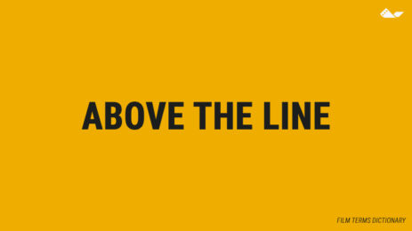 what is a above the line? definition, meaning, terms, dictionary